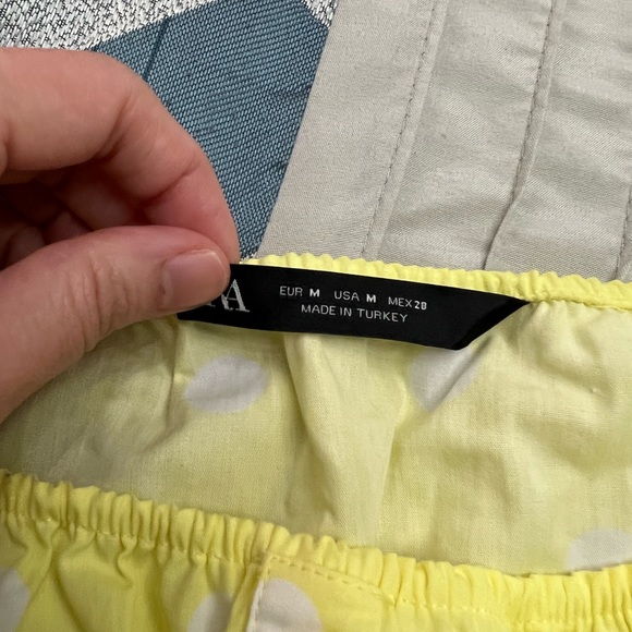 ZARA POLKA CROP TOP - Picture 2 of 3